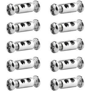 OEM 10 Pièces Clips Pour Câble Métallique De 1 À 2 Mm De Diamètre Avec Bouchon À Vis En Forme, Serre Cable Acier, Manchon Cable, Serre Corde, Clips De Fil - Aluminium, Réglables - Publicité OEM 10 Pièces Clips Pour Câble Métallique De 1 À 2 Mm De Diamètre Avec Bouchon À Vis En Forme, Serre Cable Acier, Manchon Cable, Serre Corde, Clips De Fil - Aluminium, Réglables - Publicité