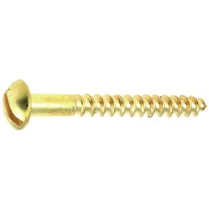 Rotofor - 100 Vis Bois Laiton Din96 Tête Ronde Fendue - Diamètre 5,0 Mm - Longueur 25 Mm - Publicité Rotofor - 100 Vis Bois Laiton Din96 Tête Ronde Fendue - Diamètre 5,0 Mm - Longueur 25 Mm - Publicité