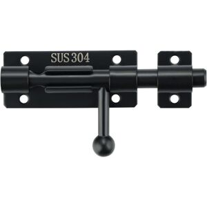 2cps Verrous Loquet Porte Extérieur Loquet de Porte à Boulon Coulissant Verrou de Porte à Barillet Serrure avec Trou pour Cadenas, Finition en 304 - Publicité 2cps Verrous Loquet Porte Extérieur Loquet de Porte à Boulon Coulissant Verrou de Porte à Barillet Serrure avec Trou pour Cadenas, Finition en 304 - Publicité
