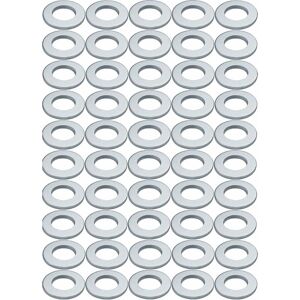 CYCLINGCOLORS 50x Rondelle plate en acier zingué DIN 925 DIN EN ISO 7089 Universel Vis Boulon Etanchéité Fixation Quincaillerie, Ø intérieur 8,4mm - Publicité CYCLINGCOLORS 50x Rondelle plate en acier zingué DIN 925 DIN EN ISO 7089 Universel Vis Boulon Etanchéité Fixation Quincaillerie, Ø intérieur 8,4mm - Publicité