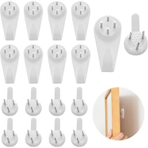 XISRENS 80 Pcs Accroche Tableau Sans Percer Pour Accrocher Cadres, Crochet Tableau Mural,blanc Non-trace Crochets De Support Murals,crochet Cadre Mural- Crochets De Support En Plastique Blanc Non-trace - Publicité XISRENS 80 Pcs Accroche Tableau Sans Percer Pour Accrocher Cadres, Crochet Tableau Mural,blanc Non-trace Crochets De Support Murals,crochet Cadre Mural- Crochets De Support En Plastique Blanc Non-trace - Publicité