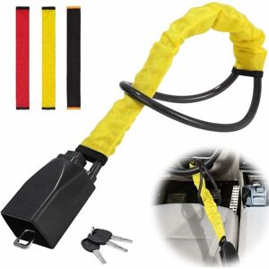 Union Antivol Voiture Volant - Canne Antivol Voiture Volant,verrou De Volant De Voiture,anti Vol Auto Sécurité,verrouillage Universel Antivol Du Volant En Acier Inoxydable Avec 3 Clés Pour Auto Van Truck - Publicité Union Antivol Voiture Volant - Canne Antivol Voiture Volant,verrou De Volant De Voiture,anti Vol Auto Sécurité,verrouillage Universel Antivol Du Volant En Acier Inoxydable Avec 3 Clés Pour Auto Van Truck - Publicité