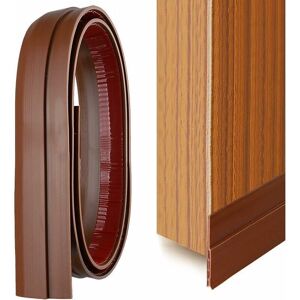 Boudin de Porte Stop Froid, Bande d'étanchéité en Silicone Anti Bruit par 3 Douches, Isolant Courant d'air Froid et Insectes (Brun) - Publicité Boudin de Porte Stop Froid, Bande d'étanchéité en Silicone Anti Bruit par 3 Douches, Isolant Courant d'air Froid et Insectes (Brun) - Publicité