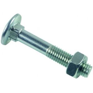 Boulon Lennie Tête ronde collet carré trcc - Zingué blanc - Ø8x110 - boite de 50 - BTRCC0811002B - Publicité Boulon Lennie Tête ronde collet carré trcc - Zingué blanc - Ø8x110 - boite de 50 - BTRCC0811002B - Publicité