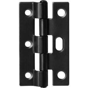 Ccykxa - Lot de 20 Charnière à visser, charnières de porte et fenêtre 75x44.5mm, charnières noires avec trous ajustables, épaisseur 1.8mm - Publicité Ccykxa - Lot de 20 Charnière à visser, charnières de porte et fenêtre 75x44.5mm, charnières noires avec trous ajustables, épaisseur 1.8mm - Publicité