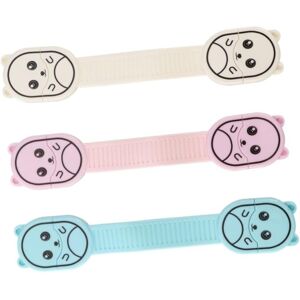 Ccykxa Lot De 3 Verrous De Sécurité De 20 X 3,8 X 1 Cm Pour Filles Et Garçons, Verrous De Placard Originaux, Installation Facile - Publicité Ccykxa Lot De 3 Verrous De Sécurité De 20 X 3,8 X 1 Cm Pour Filles Et Garçons, Verrous De Placard Originaux, Installation Facile - Publicité