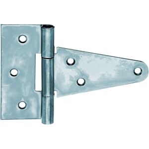 Charnière anglaise zinguée – avec goupille détachée – pour volets et coffres – Bande 102 mm – Largeur charnière 40 mm – Marque Alberts - Publicité Charnière anglaise zinguée – avec goupille détachée – pour volets et coffres – Bande 102 mm – Largeur charnière 40 mm – Marque Alberts - Publicité