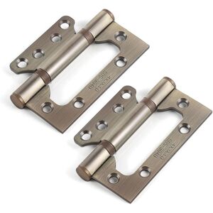ANGEL CERDA Charnières de porte à roulement robuste encastrées en acier inoxydable, 4", 2 pièces, bronze - Publicité ANGEL CERDA Charnières de porte à roulement robuste encastrées en acier inoxydable, 4", 2 pièces, bronze - Publicité