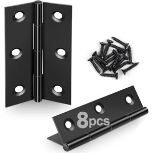 Charnières en Acier Inoxydable Charnière de Porte Meuble Charnière Connecteurs avec Vis pour La Maison Meubles Matériel Armoire 44 31mm 8 Pièces - Publicité Charnières en Acier Inoxydable Charnière de Porte Meuble Charnière Connecteurs avec Vis pour La Maison Meubles Matériel Armoire 44 31mm 8 Pièces - Publicité