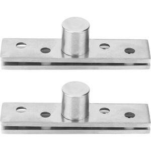 ANGEL CERDA Charnières pivotantes dissimulées à 360° en acier inoxydable pour portes et armoires, pivot central, lot de 2 (75 x 17 mm) - Publicité ANGEL CERDA Charnières pivotantes dissimulées à 360° en acier inoxydable pour portes et armoires, pivot central, lot de 2 (75 x 17 mm) - Publicité