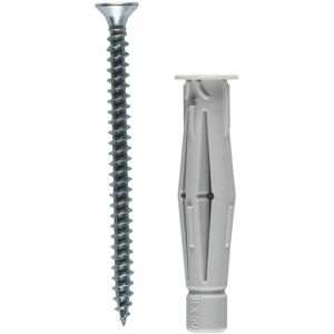 Ateliers 28 - Chevilles Tous Matériaux Ø8x50mm + Vis Tf Ø4,5x60mm - Inventiv - Publicité Ateliers 28 - Chevilles Tous Matériaux Ø8x50mm + Vis Tf Ø4,5x60mm - Inventiv - Publicité