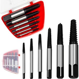 GRID COOL Coffret d'extracteurs de vis 6 pièces - Outils professionnels en acier trempé pour vis, tuyaux et boulons, tailles M3 à M25 - Publicité GRID COOL Coffret d'extracteurs de vis 6 pièces - Outils professionnels en acier trempé pour vis, tuyaux et boulons, tailles M3 à M25 - Publicité