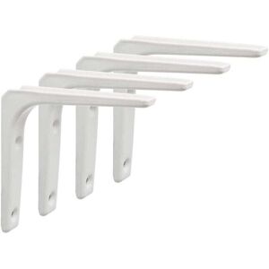 Equerre Étagère Murale Métal 100x100 Mm Charge Lourde Blanc Pour Cuisine Industrielle Et Radiateur Ortviai - Publicité Equerre Étagère Murale Métal 100x100 Mm Charge Lourde Blanc Pour Cuisine Industrielle Et Radiateur Ortviai - Publicité