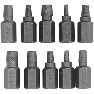 ZOTERNEN Extracteur de Vis endommagé 10 Pièces, Outil de Retrait de Goujon de Boulon Hexagonal, Ensemble D'Extracteur de Vis dénudé, Extracteur de Vis cassé, - Publicité ZOTERNEN Extracteur de Vis endommagé 10 Pièces, Outil de Retrait de Goujon de Boulon Hexagonal, Ensemble D'Extracteur de Vis dénudé, Extracteur de Vis cassé, - Publicité