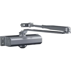 Ferme porte type DC 110 à bras compas coloris argent - ASSA ABLOY FRANCE VACHETTE - Publicité Ferme porte type DC 110 à bras compas coloris argent - ASSA ABLOY FRANCE VACHETTE - Publicité