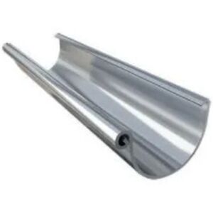 Profils De France - Gouttière zinc en 4 mètres avec pince et boudin de 18 en diamètre 33 - Publicité Profils De France - Gouttière zinc en 4 mètres avec pince et boudin de 18 en diamètre 33 - Publicité