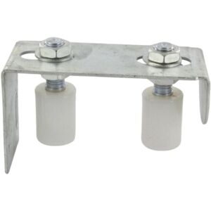 TUSERXLN Guide Portail Coulissant - Acier Zingué Blanc - Réglable - Publicité TUSERXLN Guide Portail Coulissant - Acier Zingué Blanc - Réglable - Publicité