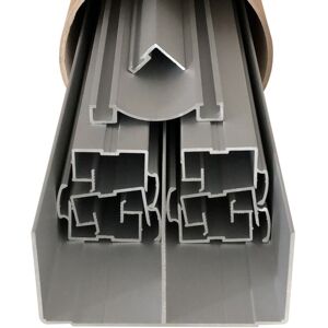 Kit De Quincaillerie Styldoor En Aluminium Pour Placard Coulissant H2.5m X L3m, 3 Vantaux, Finition Anodisé Argent Homewell - Publicité Kit De Quincaillerie Styldoor En Aluminium Pour Placard Coulissant H2.5m X L3m, 3 Vantaux, Finition Anodisé Argent Homewell - Publicité