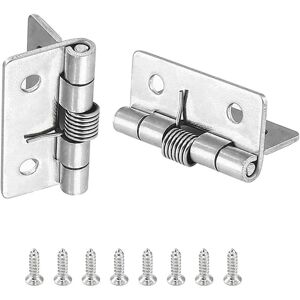 Lntyq 4 Pièces Charnières À Ressort À Ouverture Fermeture Automatique, Charnières De Porte À Ressort En Acier Inoxydable, Charnières À Fermeture Automatique Pour Portes Invisibles(3,8 Cm) - Publicité Lntyq 4 Pièces Charnières À Ressort À Ouverture Fermeture Automatique, Charnières De Porte À Ressort En Acier Inoxydable, Charnières À Fermeture Automatique Pour Portes Invisibles(3,8 Cm) - Publicité