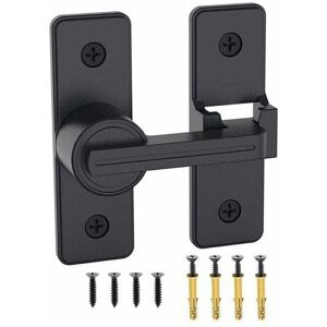 SNQ Loquets De Porte Loquet De Sécurité Verrou De Porte Verrou De Porte En Alliage De Zinc Robuste Pour Serrure De Porte De Grange Coulissante, Jardin, Salle De Bain, Porte De Garage (noir), - Publicité SNQ Loquets De Porte Loquet De Sécurité Verrou De Porte Verrou De Porte En Alliage De Zinc Robuste Pour Serrure De Porte De Grange Coulissante, Jardin, Salle De Bain, Porte De Garage (noir), - Publicité