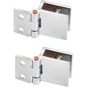 GRID COOL Lot de 2 charnières de serrage pour porte en verre de 5 à 8 mm d'épaisseur - Publicité GRID COOL Lot de 2 charnières de serrage pour porte en verre de 5 à 8 mm d'épaisseur - Publicité