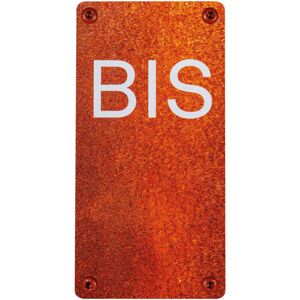 NOVAP Numéro de maison - n°bis - effet acier rouillé - 4391458 - Publicité NOVAP Numéro de maison - n°bis - effet acier rouillé - 4391458 - Publicité