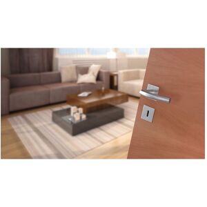 Paire béquille sur rosace plate autocollant carrée Clé L 7mm/35-45mm Trondheim HOPPE inox F69 - 3807176 - Publicité Paire béquille sur rosace plate autocollant carrée Clé L 7mm/35-45mm Trondheim HOPPE inox F69 - 3807176 - Publicité