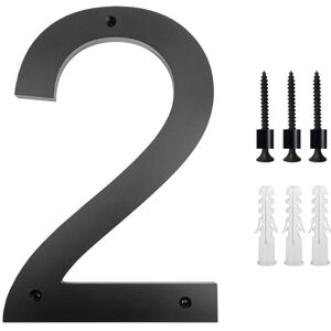 Linghhang - Plaque de numéro de maison 10 pouces (2, Noir) Numéros de porte modernes Plaque de signalisation Numéros d'adresse de la maison en - Publicité Linghhang - Plaque de numéro de maison 10 pouces (2, Noir) Numéros de porte modernes Plaque de signalisation Numéros d'adresse de la maison en - Publicité