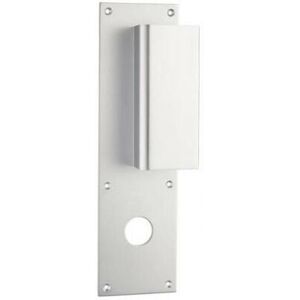 Poignée de porte palière aileron BASTILLE - ASSA ABLOY BEZAULT Argent Argent A visser Trou Ø 23 mm - Publicité Poignée de porte palière aileron BASTILLE - ASSA ABLOY BEZAULT Argent Argent A visser Trou Ø 23 mm - Publicité