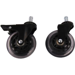 FENOPLASTICA Roue Universelle, Roulettes De Chaise De Bureau Avec Frein, Roulettes De Chaise De Bureau De Rechange Avec Frein, Roulettes De Chaise Universelles Robustes Avec Système De Freinage Unique Noir3" Cinq - Publicité FENOPLASTICA Roue Universelle, Roulettes De Chaise De Bureau Avec Frein, Roulettes De Chaise De Bureau De Rechange Avec Frein, Roulettes De Chaise Universelles Robustes Avec Système De Freinage Unique Noir3" Cinq - Publicité