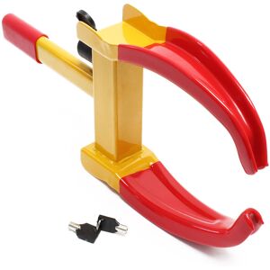 Wiltec - Sabot De Voiture – 480 X 245 X 73 Mm – Avec 2 Clés – En Acier Inoxydable – Bloque Roue Antivol Automobile Pour Remorque Caravane – Dispositif Antidémarrage Collier De Serrage - Publicité Wiltec - Sabot De Voiture – 480 X 245 X 73 Mm – Avec 2 Clés – En Acier Inoxydable – Bloque Roue Antivol Automobile Pour Remorque Caravane – Dispositif Antidémarrage Collier De Serrage - Publicité