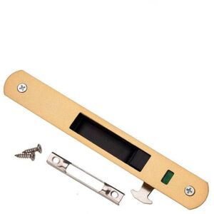 BASETBL Serrure De Porte Coulissante - Garnitures De Quincaillerie De Verrouillage Simple De Fenêtre De Porte Coulissante En Acier Inoxydable De Ménage(or) - Publicité BASETBL Serrure De Porte Coulissante - Garnitures De Quincaillerie De Verrouillage Simple De Fenêtre De Porte Coulissante En Acier Inoxydable De Ménage(or) - Publicité