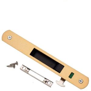 XISRENS Serrure De Porte Coulissante - Garnitures De Quincaillerie De Verrouillage Simple De Fenêtre De Porte Coulissante En Acier Inoxydable De Ménage(or) - Publicité XISRENS Serrure De Porte Coulissante - Garnitures De Quincaillerie De Verrouillage Simple De Fenêtre De Porte Coulissante En Acier Inoxydable De Ménage(or) - Publicité