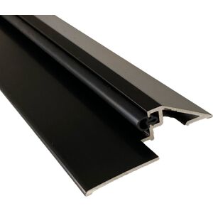 Seuil De Porte Pmr (norme Handicap) Aluminium Avec Joint Et Découpe D'Angles (laqué Noir, 730mm) Homewell - Publicité Seuil De Porte Pmr (norme Handicap) Aluminium Avec Joint Et Découpe D'Angles (laqué Noir, 730mm) Homewell - Publicité