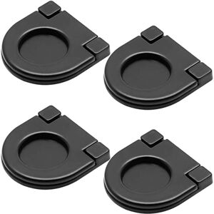 4 Pièces Poignées Invisibles, Poignées De Porte De Tiroir Armoire De Cuisine Boutons 36mm, Tirette Avec Vis, Poignée De Tiroir De Quincaillerie D'Armoire De Cuisine Horizontale (noir) - Sollbry - Publicité 4 Pièces Poignées Invisibles, Poignées De Porte De Tiroir Armoire De Cuisine Boutons 36mm, Tirette Avec Vis, Poignée De Tiroir De Quincaillerie D'Armoire De Cuisine Horizontale (noir) - Sollbry - Publicité