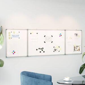 Tableau Blanc Magnétique Pliable 160x60x1,7 Cm Aluminium - Vidaxl - Publicité Tableau Blanc Magnétique Pliable 160x60x1,7 Cm Aluminium - Vidaxl - Publicité