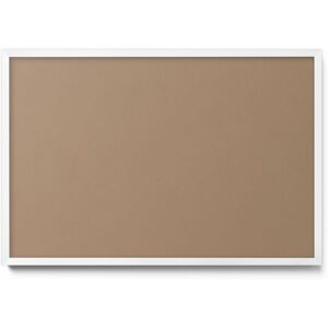 TULUP Tableau Magnétique En Métal Tableau Pour Magnet - Motif Couleur Marron Clair - Minimaliste - Cadre Blanc - 60x40 Cm - Plaque Magnétique - Publicité TULUP Tableau Magnétique En Métal Tableau Pour Magnet - Motif Couleur Marron Clair - Minimaliste - Cadre Blanc - 60x40 Cm - Plaque Magnétique - Publicité