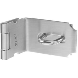 Cyslmuk - Verrouillage Lourd Pour Cadenas, Verrou De Porte, 90 Degrés, Verrou De Sécurité En Acier Inoxydable Pour Porte Coulissante/coulissante, Plus Épaisseur De Nickel Satiné,3 Pouces - Publicité Cyslmuk - Verrouillage Lourd Pour Cadenas, Verrou De Porte, 90 Degrés, Verrou De Sécurité En Acier Inoxydable Pour Porte Coulissante/coulissante, Plus Épaisseur De Nickel Satiné,3 Pouces - Publicité