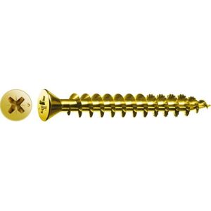 Vis à bois aggloméré tête fraisée empreinte Pozidriv acier zingué bichromaté pour charnières piano 3x15mm boites de 1000 p - SPAX FRANCE - Publicité Vis à bois aggloméré tête fraisée empreinte Pozidriv acier zingué bichromaté pour charnières piano 3x15mm boites de 1000 p - SPAX FRANCE - Publicité