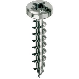 Vis Mustad Panelvit - Tête cylindrique - PZ2 - Filetage total - Ø5x25mm - Boite de 500 - PVACZC500250C8C - Publicité Vis Mustad Panelvit - Tête cylindrique - PZ2 - Filetage total - Ø5x25mm - Boite de 500 - PVACZC500250C8C - Publicité