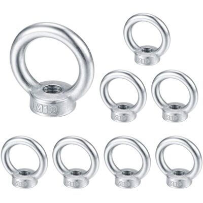 OEM Écrou À Œil M10 En Acier Inoxydable 304 – Anneau De Levage Résistant, Lot De 8 Pièces - Publicité OEM Écrou À Œil M10 En Acier Inoxydable 304 – Anneau De Levage Résistant, Lot De 8 Pièces - Publicité