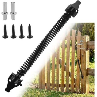 ABYSSE 36cm Ferme Porte Automatique, Ferme Porte À Ressort, Ressort De Traction Réglable, Ressort De Porte Avec 2 Vis, Pour Porte De Jardin, Portail En Bois Et Clôtures Agricoles - Publicité ABYSSE 36cm Ferme Porte Automatique, Ferme Porte À Ressort, Ressort De Traction Réglable, Ressort De Porte Avec 2 Vis, Pour Porte De Jardin, Portail En Bois Et Clôtures Agricoles - Publicité