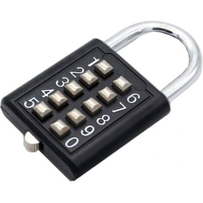 ABYSSE Noir,serrure À Combinaison 5 Casiers Fixes Mécanisme De Serrure De Porte De Gym - Publicité ABYSSE Noir,serrure À Combinaison 5 Casiers Fixes Mécanisme De Serrure De Porte De Gym - Publicité