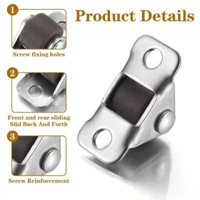 ABYSSE Lot De 8 Petites Roulettes Pivotantes Pour Meubles De 0,5 Pouce, Roulettes Fixes À Profil Bas Et Robustes Pour Appareils Électroménagers, Meubles, Armoires Roulantes, Étagères De Rangement Inf - Publicité ABYSSE Lot De 8 Petites Roulettes Pivotantes Pour Meubles De 0,5 Pouce, Roulettes Fixes À Profil Bas Et Robustes Pour Appareils Électroménagers, Meubles, Armoires Roulantes, Étagères De Rangement Inf - Publicité