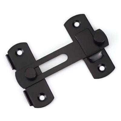 OEM Royaluxe-verrou Porte Coulissante Serrure Volet Loquet Porte Verrou Portail À Bascule Boulon Avec Vis Pour Porte, Fenêtre, Placard Et Jardin, Finition Noir Mat En Acier Inoxydable - Publicité OEM Royaluxe-verrou Porte Coulissante Serrure Volet Loquet Porte Verrou Portail À Bascule Boulon Avec Vis Pour Porte, Fenêtre, Placard Et Jardin, Finition Noir Mat En Acier Inoxydable - Publicité