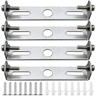 Madeira 4 Supports De Fixation Pour Plafonnier 105 Mm, Accessoires Pour Suspension, Lustre, Plaque De Base, Supports Et Accessoires. Publicité Madeira 4 Supports De Fixation Pour Plafonnier 105 Mm, Accessoires Pour Suspension, Lustre, Plaque De Base, Supports Et Accessoires. Publicité