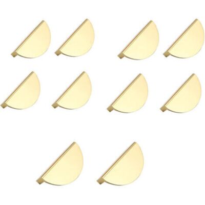 ABYSSE 10 Pièces Poignées De Cuisine De Metall, Poignées De Meubles De Metall Or, Poignées D'Armoires De Metall Or, Pour La Meubles De Bureau, Armoire De Chevet, Commode, Armoires (avec Vis) - Publicité ABYSSE 10 Pièces Poignées De Cuisine De Metall, Poignées De Meubles De Metall Or, Poignées D'Armoires De Metall Or, Pour La Meubles De Bureau, Armoire De Chevet, Commode, Armoires (avec Vis) - Publicité