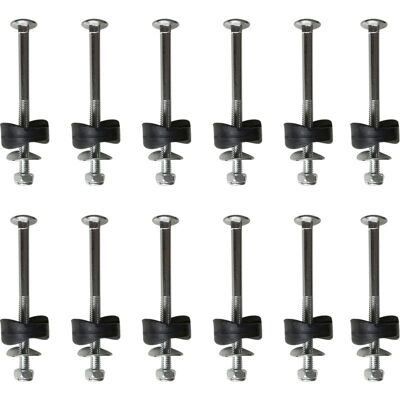 Vision Lot De 12 Vis Et Boulons Pour Trampoline, Boulons Et Écrous, Entretoises Pour Poteaux De Clôture, Accessoires De Remplacement Pour Trampoline - Publicité Vision Lot De 12 Vis Et Boulons Pour Trampoline, Boulons Et Écrous, Entretoises Pour Poteaux De Clôture, Accessoires De Remplacement Pour Trampoline - Publicité