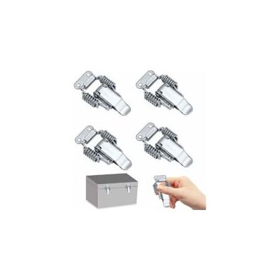 OEM 4 Pcs Fermeture À Levier À Ressort En Acier Inoxydable Verrou De Tension Bascule Loquet De Tension Serrure À Levier De Verrouillage De Boîte Pour Valise, Tiroir Boîte À Outil Boîte Médicale - Publicité OEM 4 Pcs Fermeture À Levier À Ressort En Acier Inoxydable Verrou De Tension Bascule Loquet De Tension Serrure À Levier De Verrouillage De Boîte Pour Valise, Tiroir Boîte À Outil Boîte Médicale - Publicité