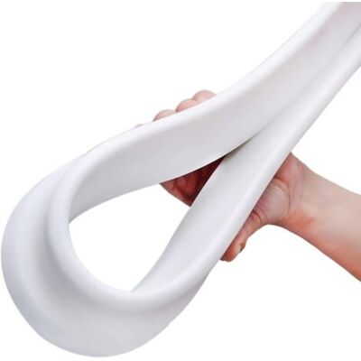 Bunthaus Joint D'Étanchéité Pour Pare-douche En Silicone, Flexible, Pour Salle De Bain, Barrière De Seuil Pliable, Pour Séparation Sèche Et Humide. Silicone Souple.(2m) - Publicité Bunthaus Joint D'Étanchéité Pour Pare-douche En Silicone, Flexible, Pour Salle De Bain, Barrière De Seuil Pliable, Pour Séparation Sèche Et Humide. Silicone Souple.(2m) - Publicité
